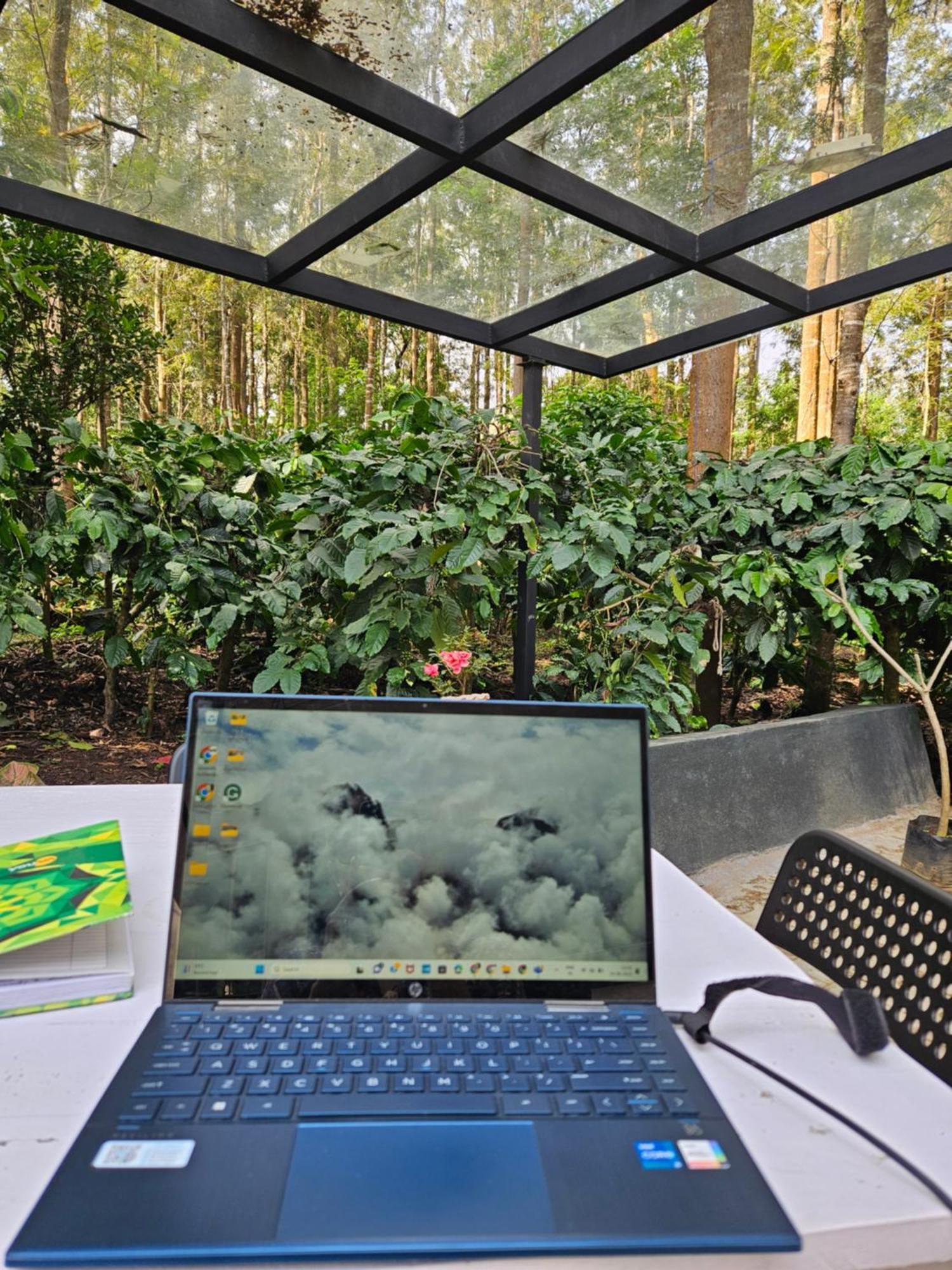 Benomadic Eco Hostel, Madikeri, Coorg Suntikoppa Exteriör bild